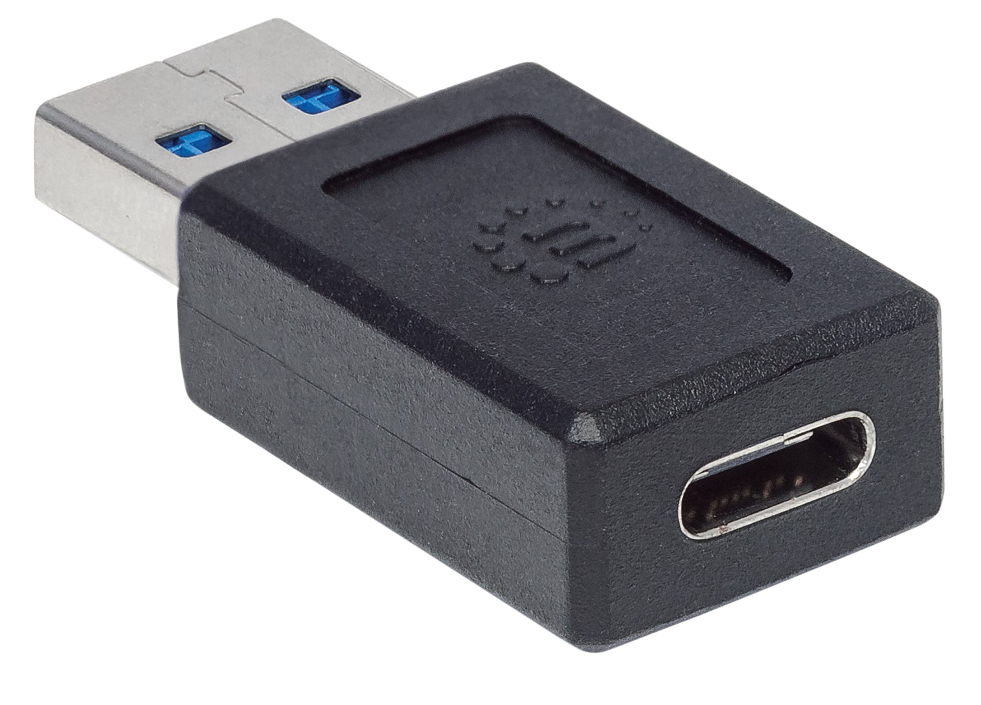Adattatore Convertitore USB3.1 Gen2 USB A Maschio a USB-C™ Femmina - Manhattan IADAP USB31-AM/CF