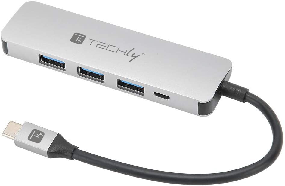 Hub USB-C™ SuperSpeed 3 Porte USB3.2 con HDMI 4K e PD - Techly IADAP USB31-DOCK4
