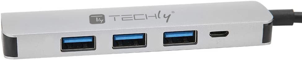 Hub USB-C™ SuperSpeed 3 Porte USB3.2 con HDMI 4K e PD - Techly IADAP USB31-DOCK4