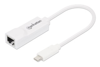 USB 3.2 Gen 1 Converter Adapter from USB-C to Gigabit Network RJ45 - Manhattan IADAP USB31-ETGIGAM