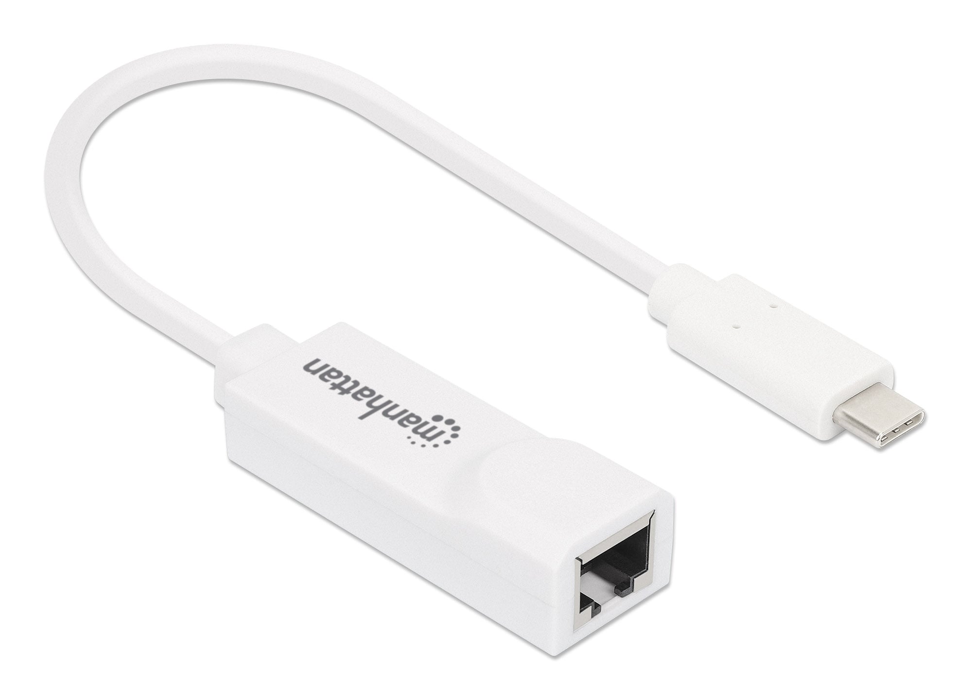 Adattatore Convertitore USB 3.1 Gen 1 da USB-C™ a Rete Gigabit RJ45 - Manhattan IADAP USB31-ETGIGAM