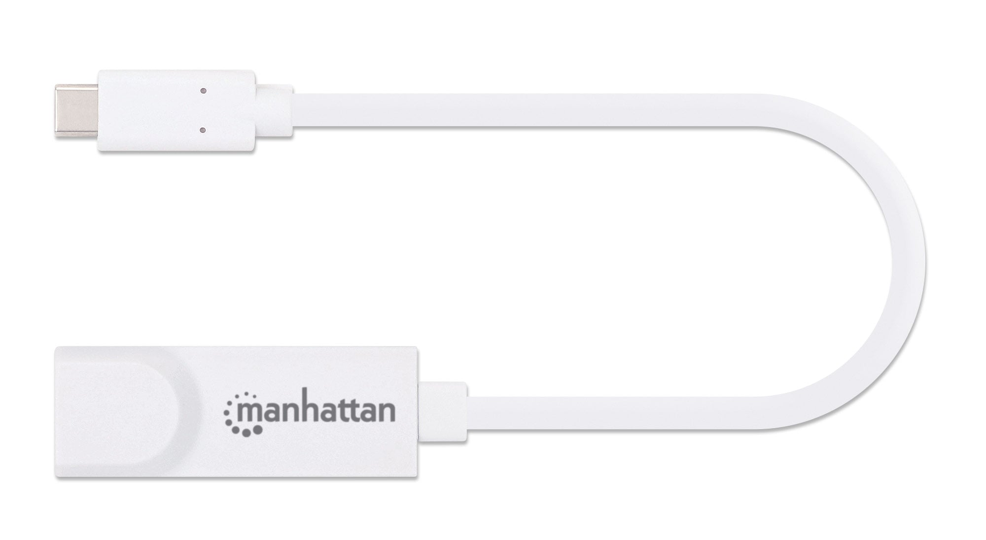 Adattatore Convertitore USB 3.1 Gen 1 da USB-C™ a Rete Gigabit RJ45 - Manhattan IADAP USB31-ETGIGAM