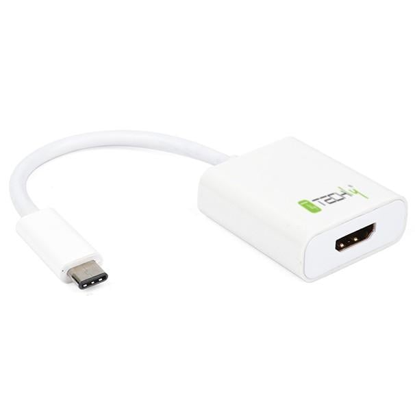 Cavo Convertitore Adattatore da USB-C™ M a HDMI 1.4 F - Techly IADAP USB31-HDMI
