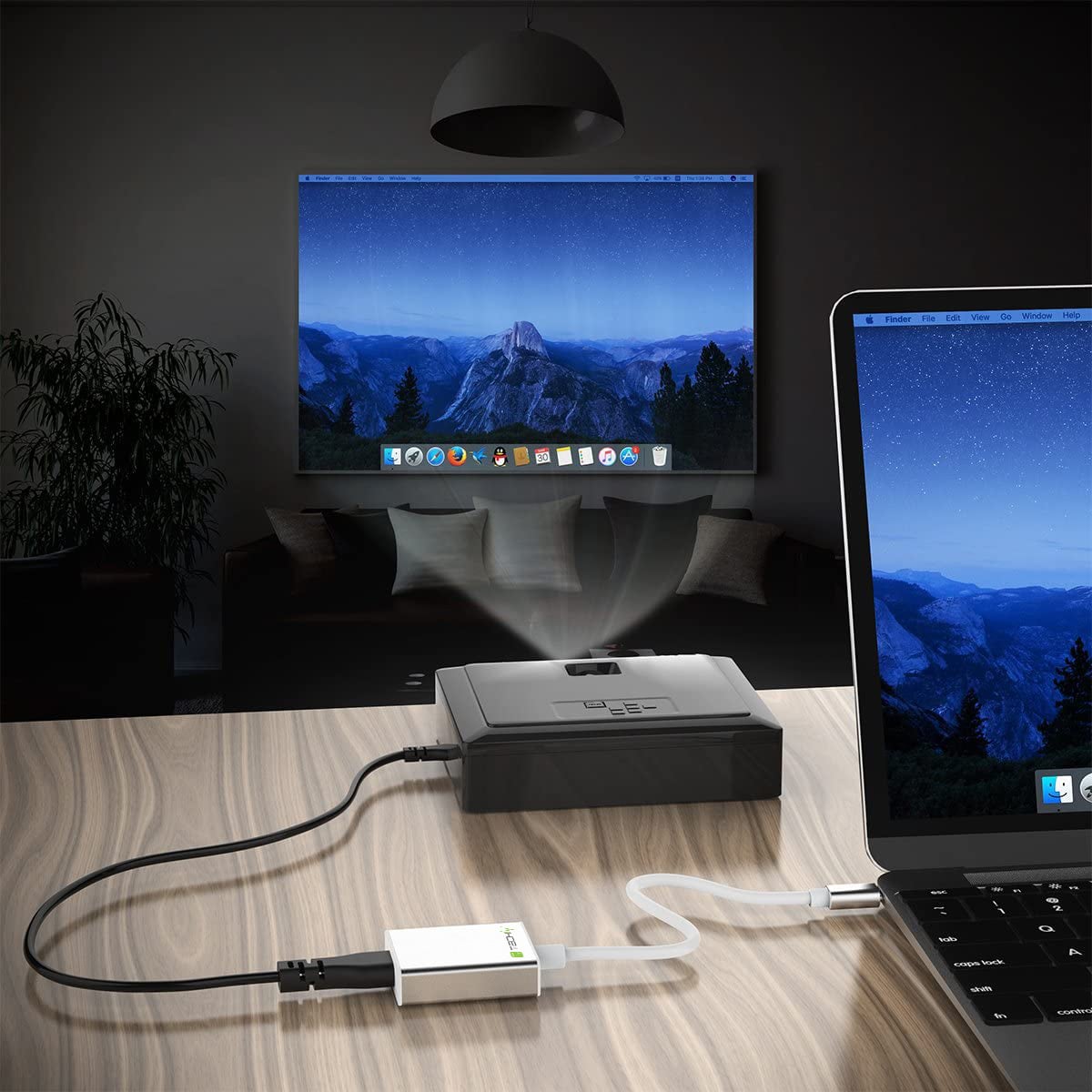 Cavo Convertitore Adattatore da USB-C™ M a HDMI 1.4 F - Techly IADAP USB31-HDMI