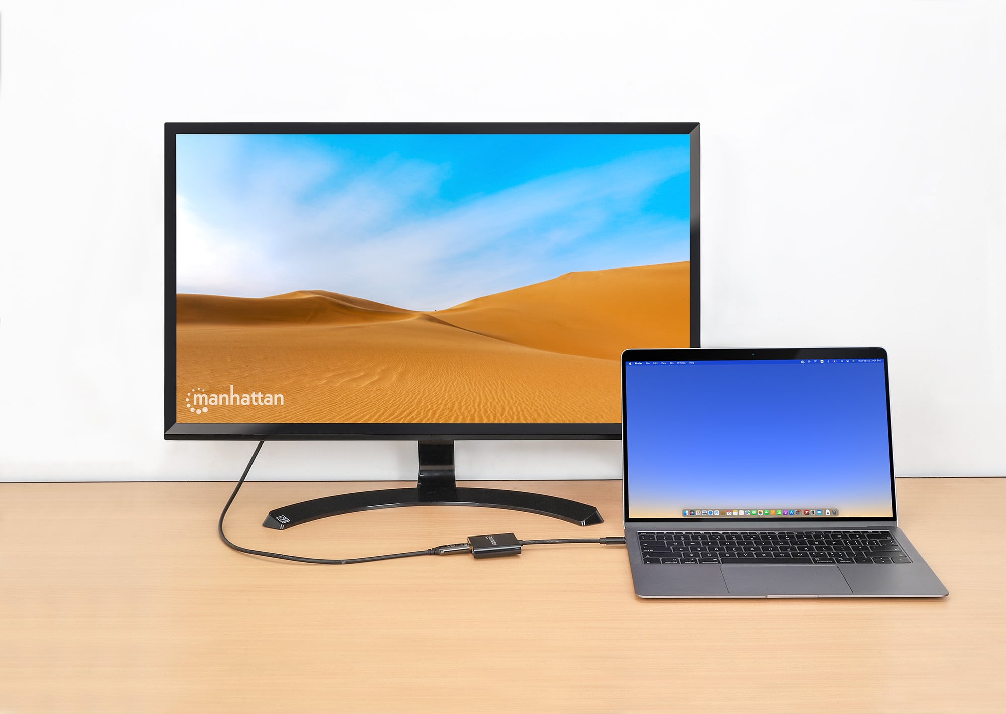 Docking Station USB-C™ a HDMI 3-in-1 con Power Delivery - Manhattan IADAP USB31-HDMIP2