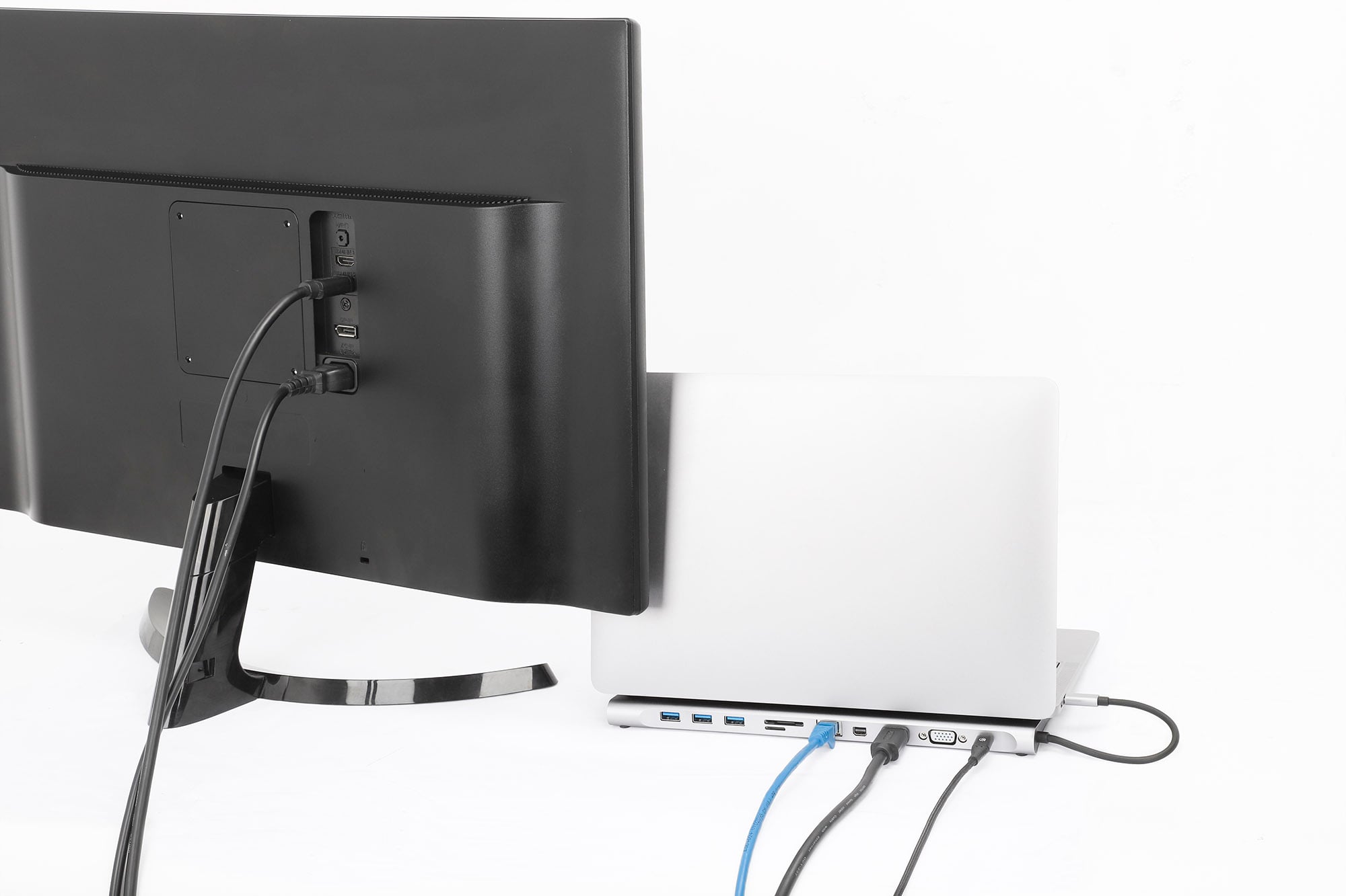 Docking Station USB-C 11 -in- 1 Triple Monitor MST - Manhattan IADAP USB 31 -MULTI 4