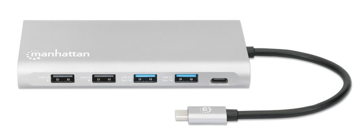 Docking Station USB-C PD 12-in-1 4K HDMI MST - Manhattan IADAP USB31-MULTI5