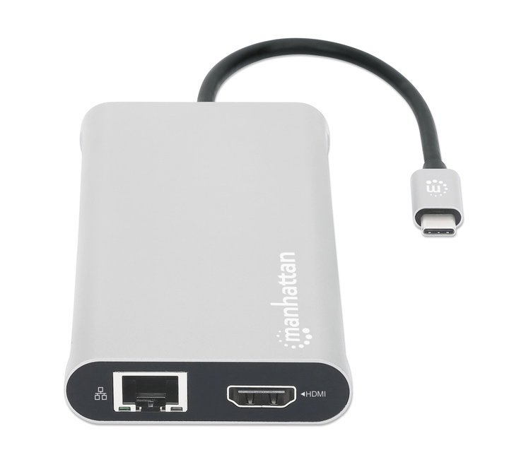Docking Station USB-C PD 12-in-1 4K HDMI MST - Manhattan IADAP USB31-MULTI5
