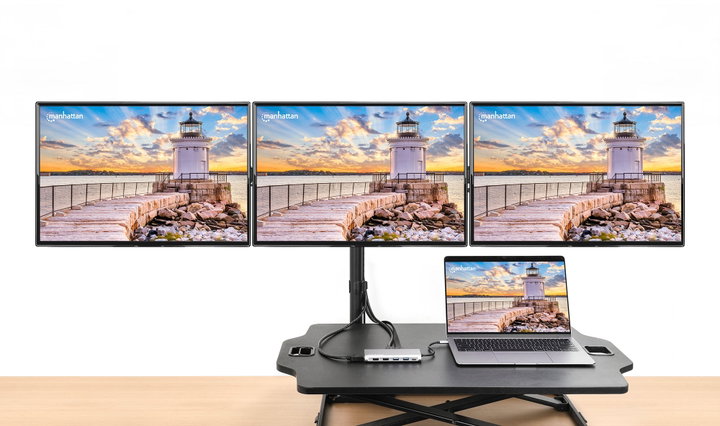 Docking Station USB-C PD 12-in-1 4K HDMI MST - Manhattan IADAP USB31-MULTI5