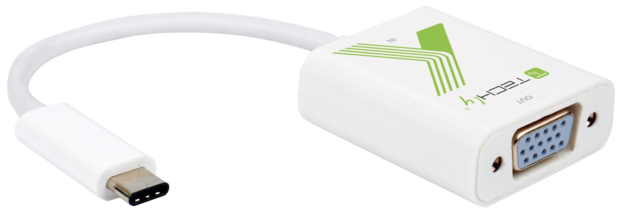 Cavo Convertitore Adattatore da USB-C™ M a VGA F - Techly IADAP USB31-VGA