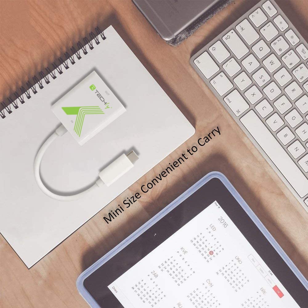 Cavo Convertitore Adattatore da USB-C™ M a VGA F - Techly IADAP USB31-VGA