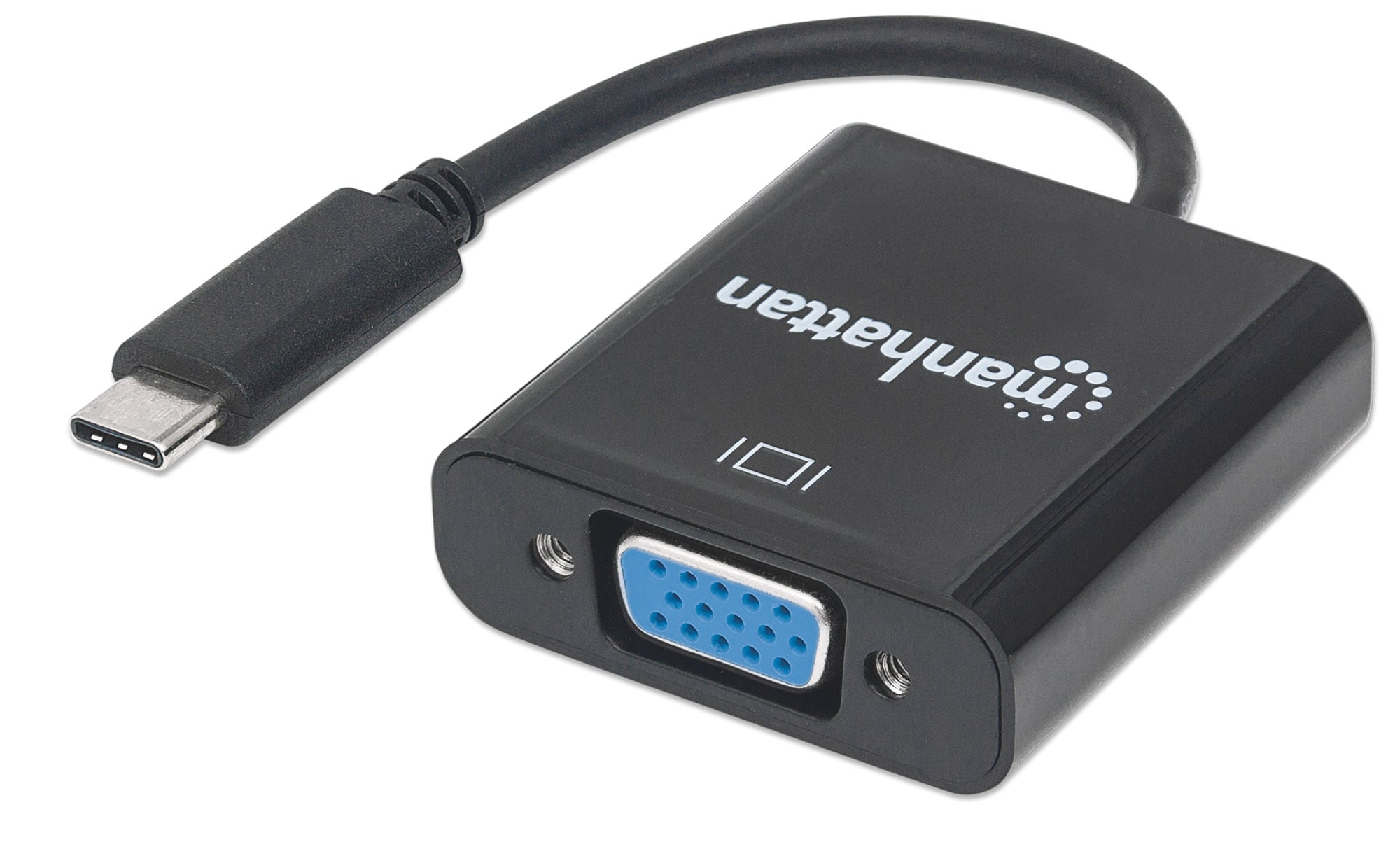 Adattatore Convertitore USB-C™ Maschio a VGA Femmina - Manhattan IADAP USB31-VGAM
