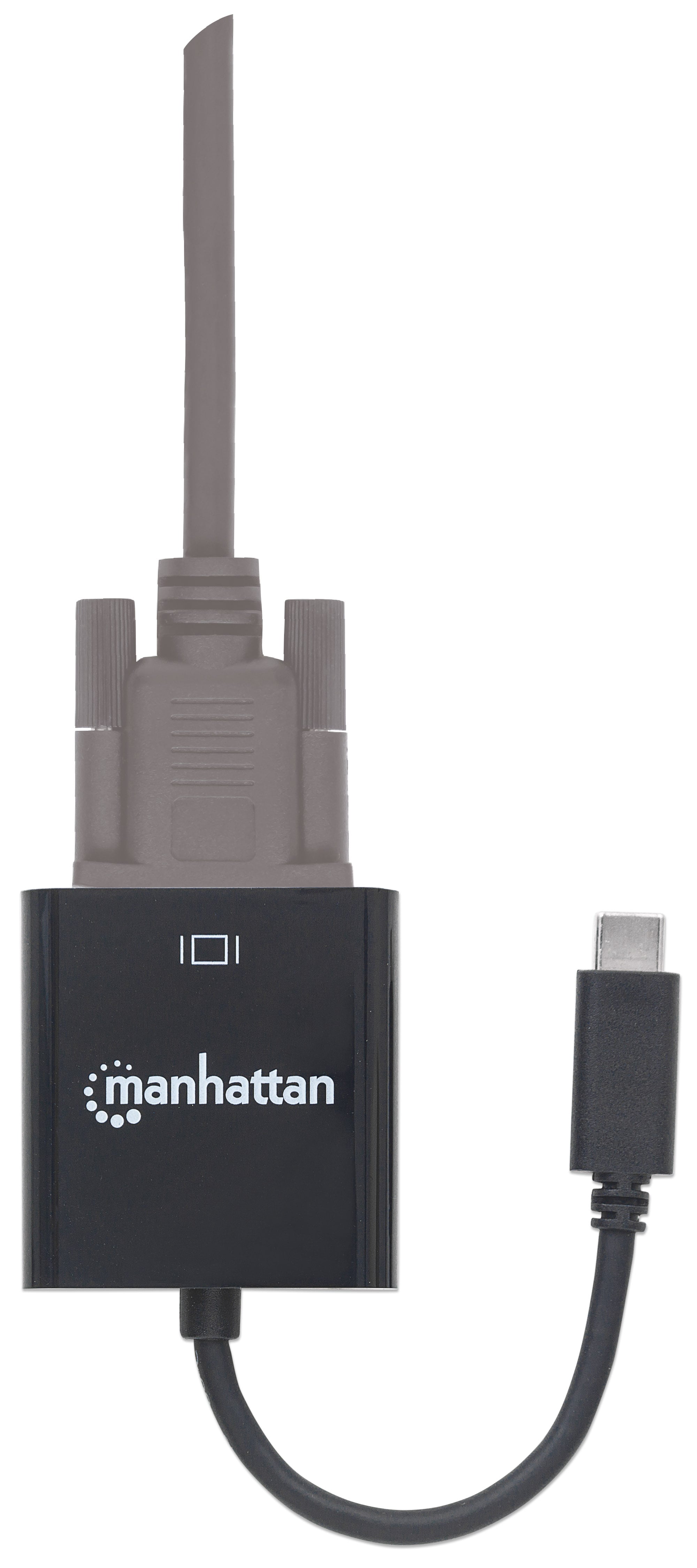 Adattatore Convertitore USB-C™ Maschio a VGA Femmina - Manhattan IADAP USB31-VGAM