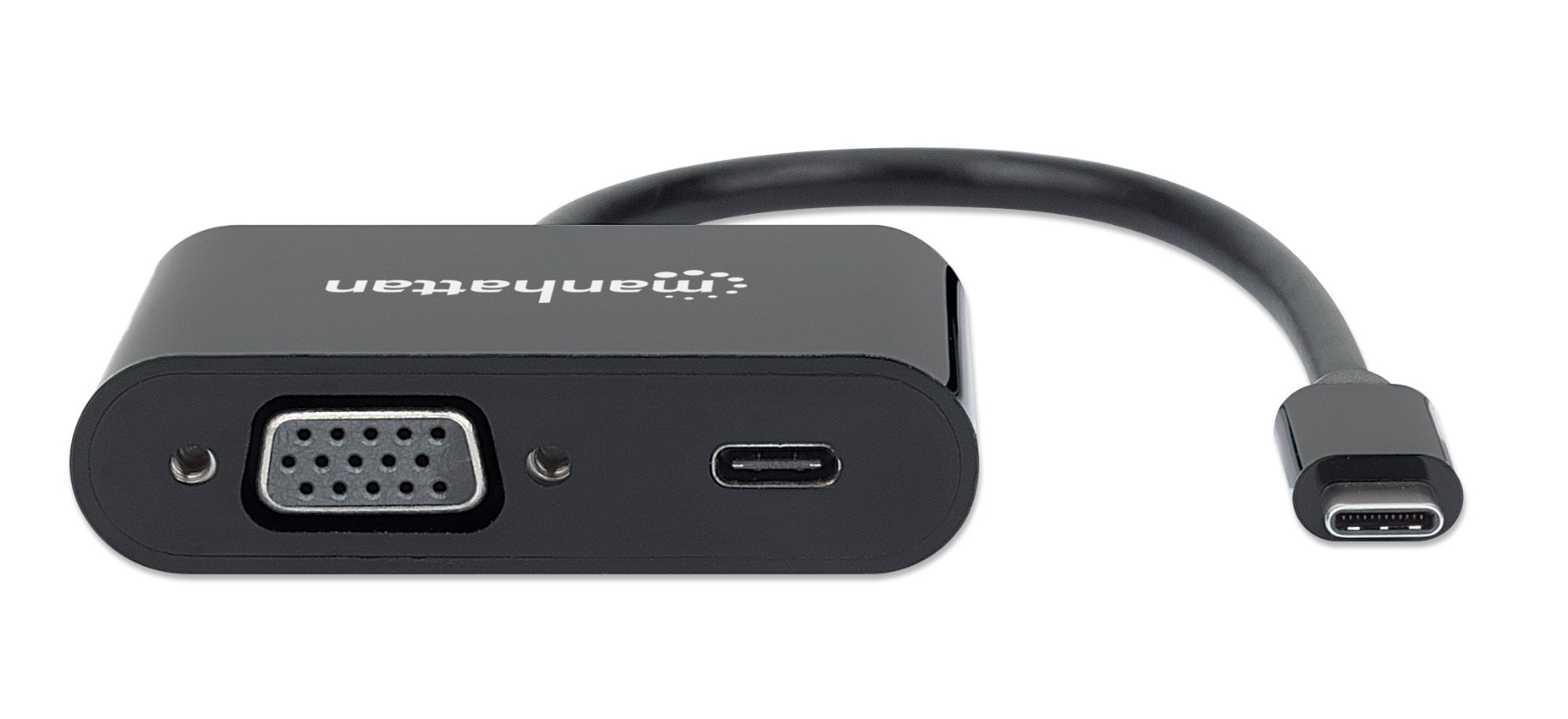 Adattatore Convertitore USB-C™ Maschio VGA Femmina con Power Delivery - Manhattan IADAP USB31-VGAMPD
