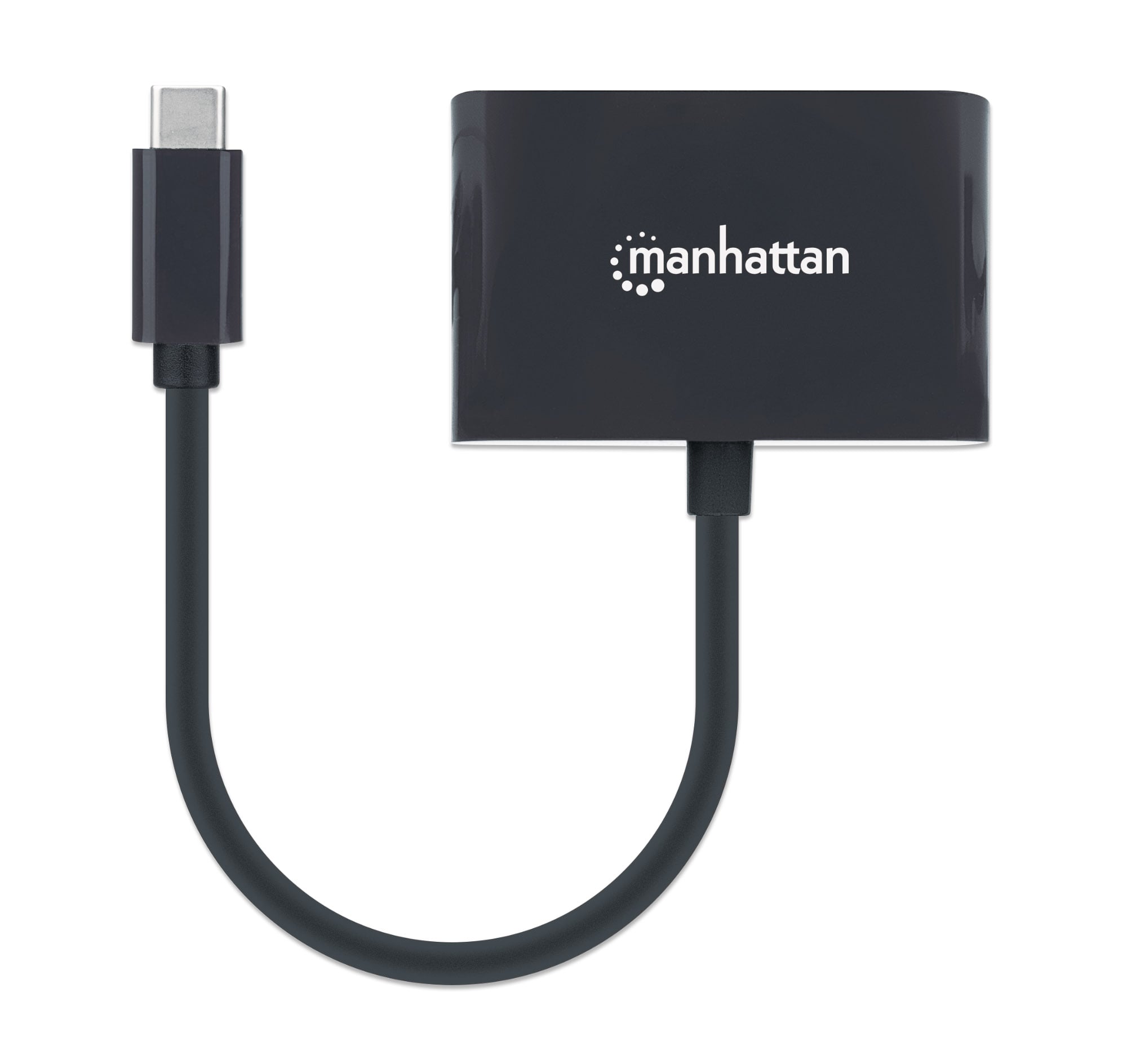 Adattatore Convertitore USB-C™ Maschio VGA Femmina con Power Delivery - Manhattan IADAP USB31-VGAMPD