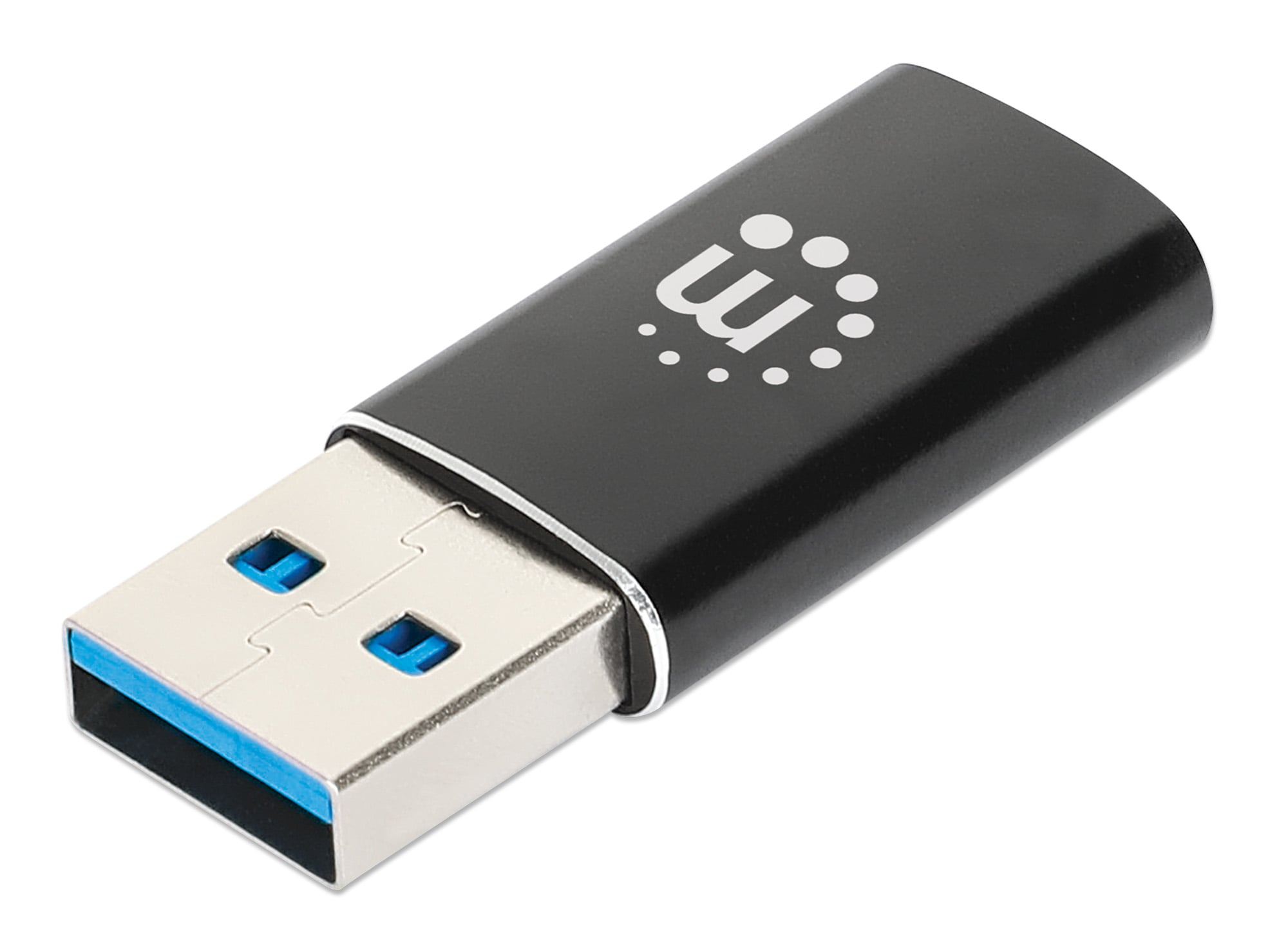 Adattatore Convertitore USB 3.2 USB-A Maschio a USB-C™ Femmina - Manhattan IADAP USB32-AM/CF