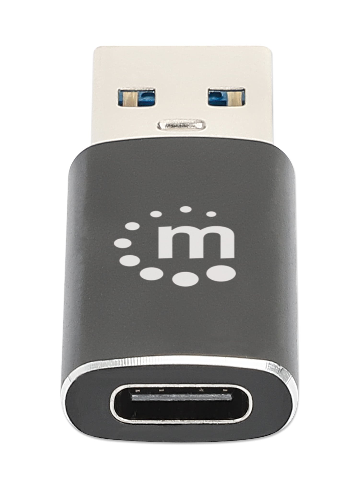Adattatore Convertitore USB 3.2 USB-A Maschio a USB-C™ Femmina - Manhattan IADAP USB32-AM/CF