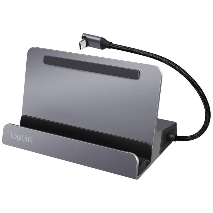 USB-C 6-in-1 Docking Station for Steam Deck/iPad/Tablet - Logilink IADAP USB32-DECK