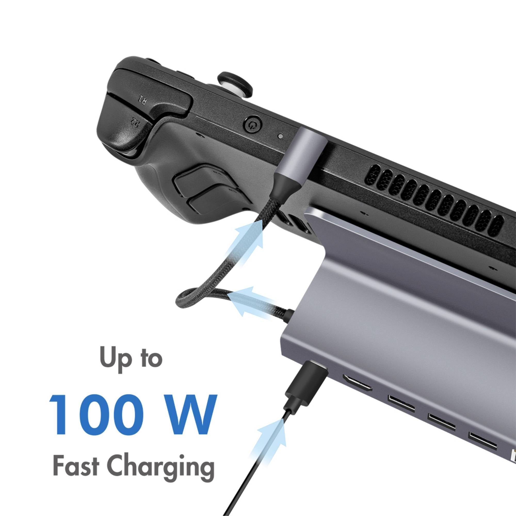Docking Station USB-C 6 in 1 for Steam Deck/iPad - Logilink IADAP USB 32 -DECK