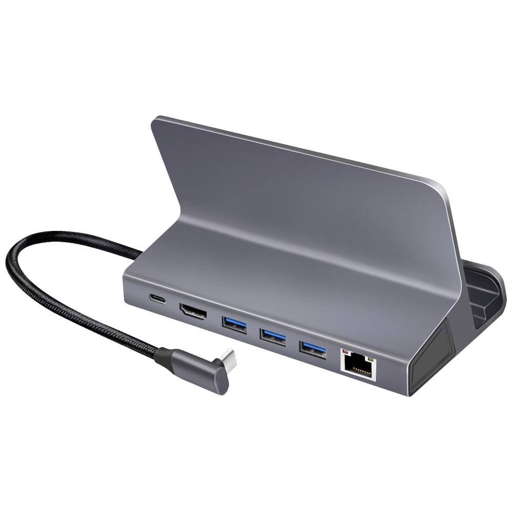 Docking Station USB-C 6 in 1 for Steam Deck/iPad - Logilink IADAP USB 32 -DECK