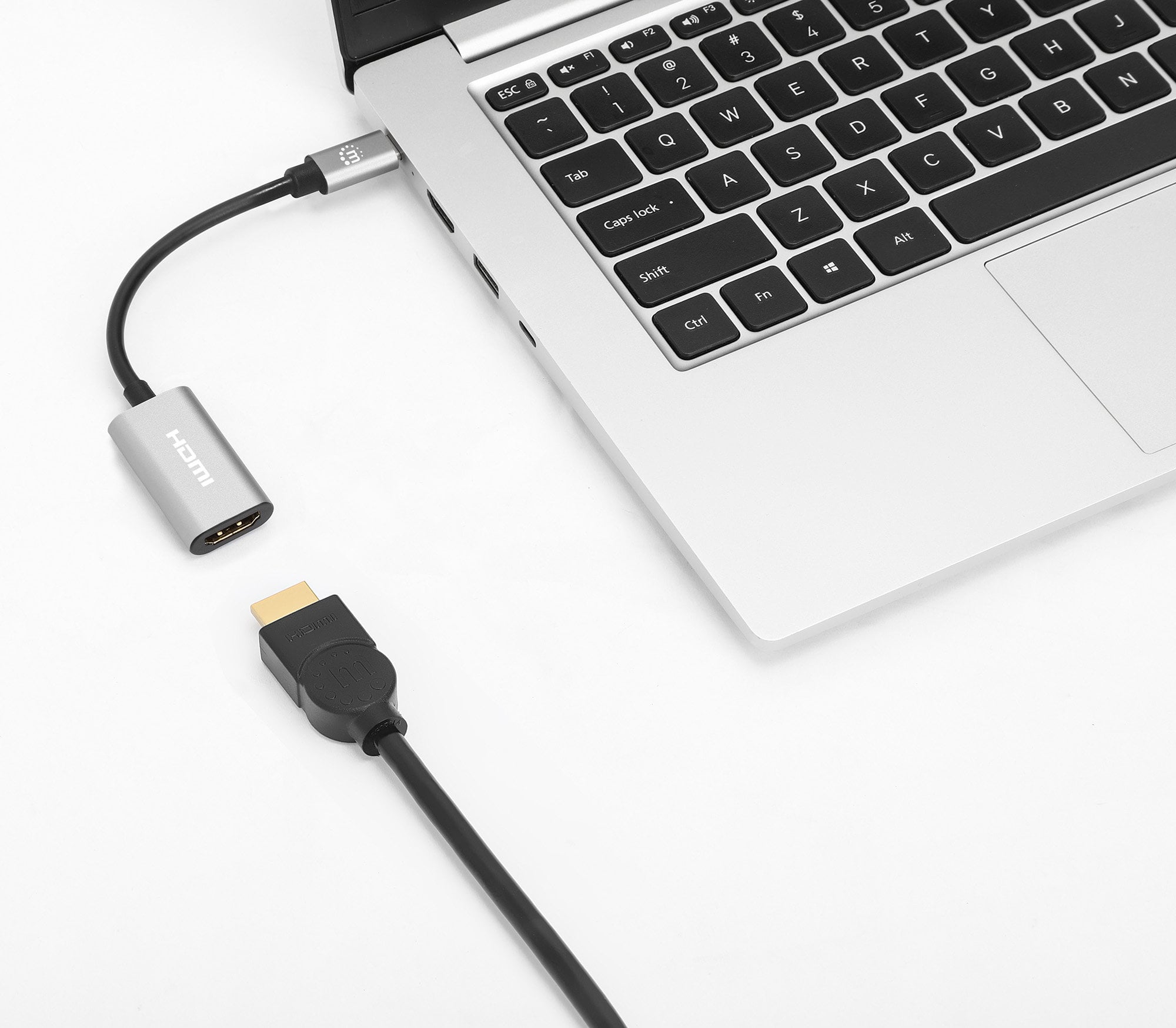 Adattatore USB-C™ 3.2 a HDMI 4K@60Hz - Manhattan IADAP USB32-HDMIM60
