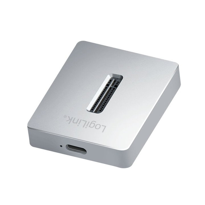 Docking Station for M.2 NVMe (PCIe) SSD USB 3.2 Gen 2, Silver - Logilink IADAP USB32-QKNVME