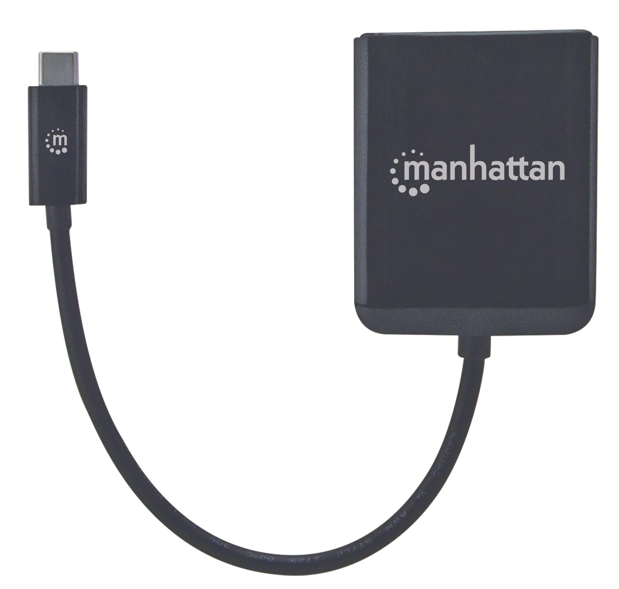 Adattatore Convertitore USB-C™ a 2x DisplayPort Hub MST - Manhattan IADAP USBC-DP2H