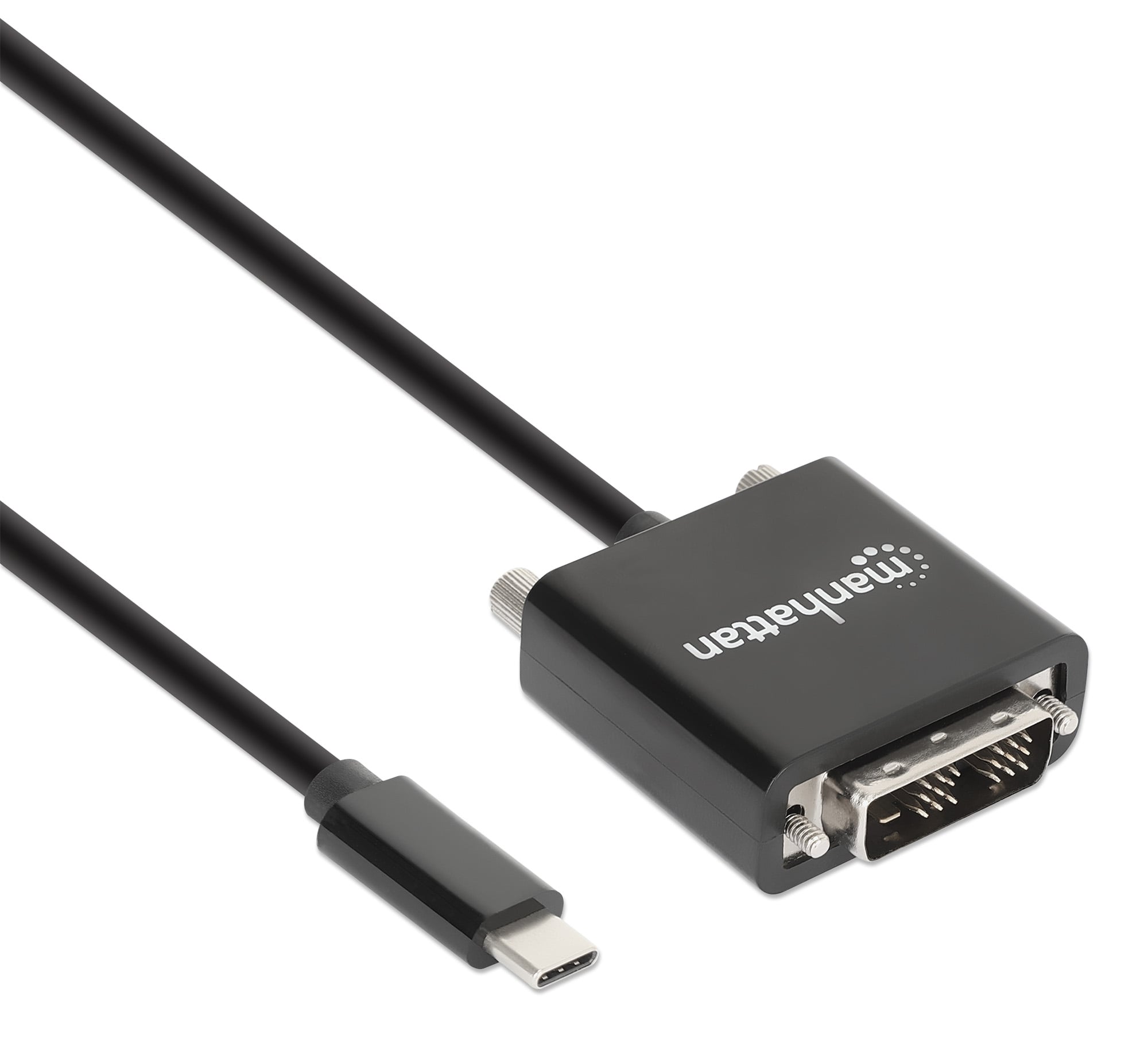Cavo Adattatore USB-C™ Maschio a DVI Maschio 2m Nero - Manhattan IADAP USBC-DVI