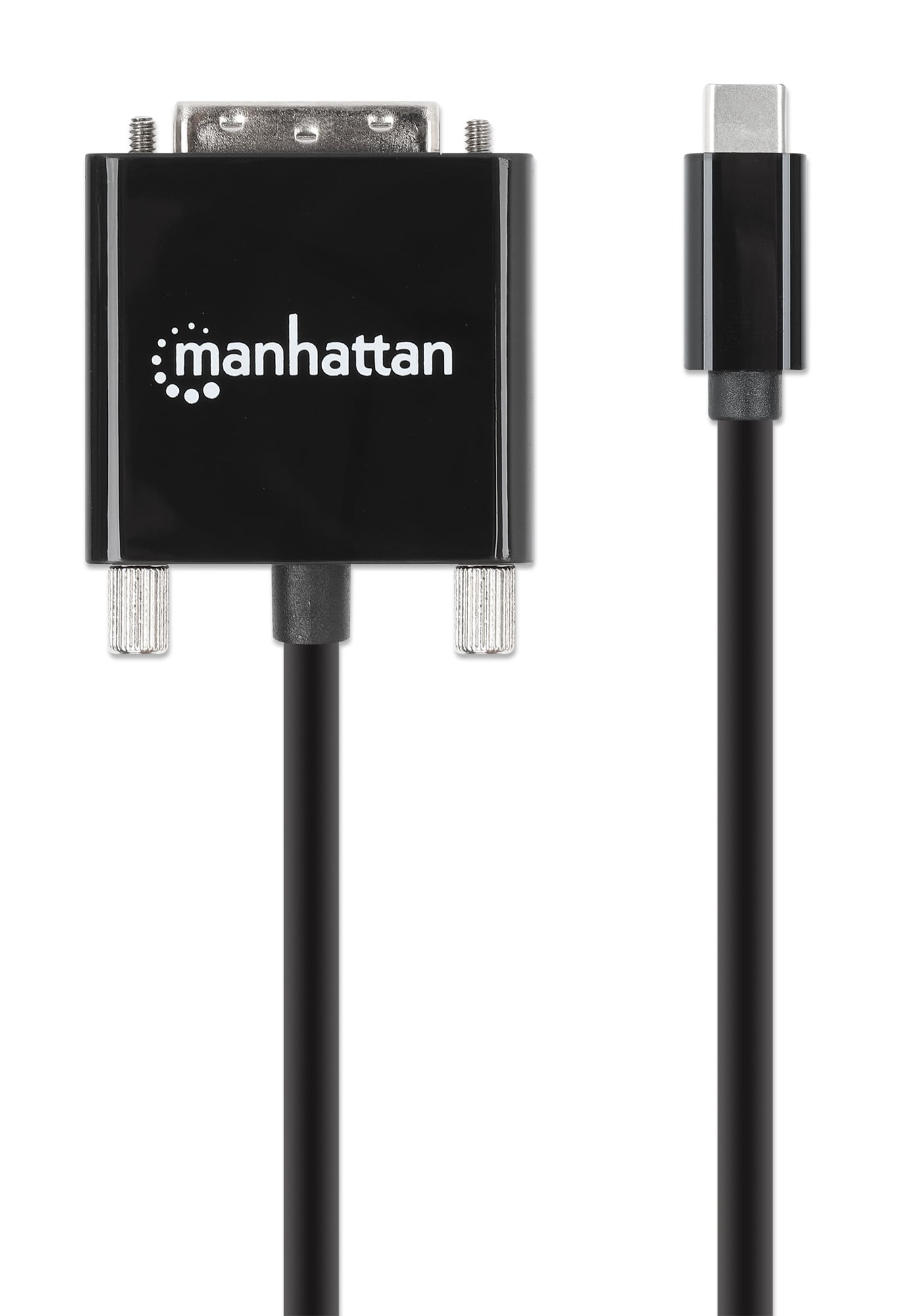 Cavo Adattatore USB-C™ Maschio a DVI Maschio 2m Nero - Manhattan IADAP USBC-DVI