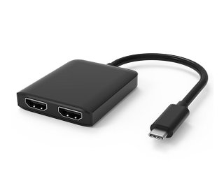 Adattatore Convertitore USB-C a 2x HDMI 4K - Techly IADAP USBC-HDMI2T4K