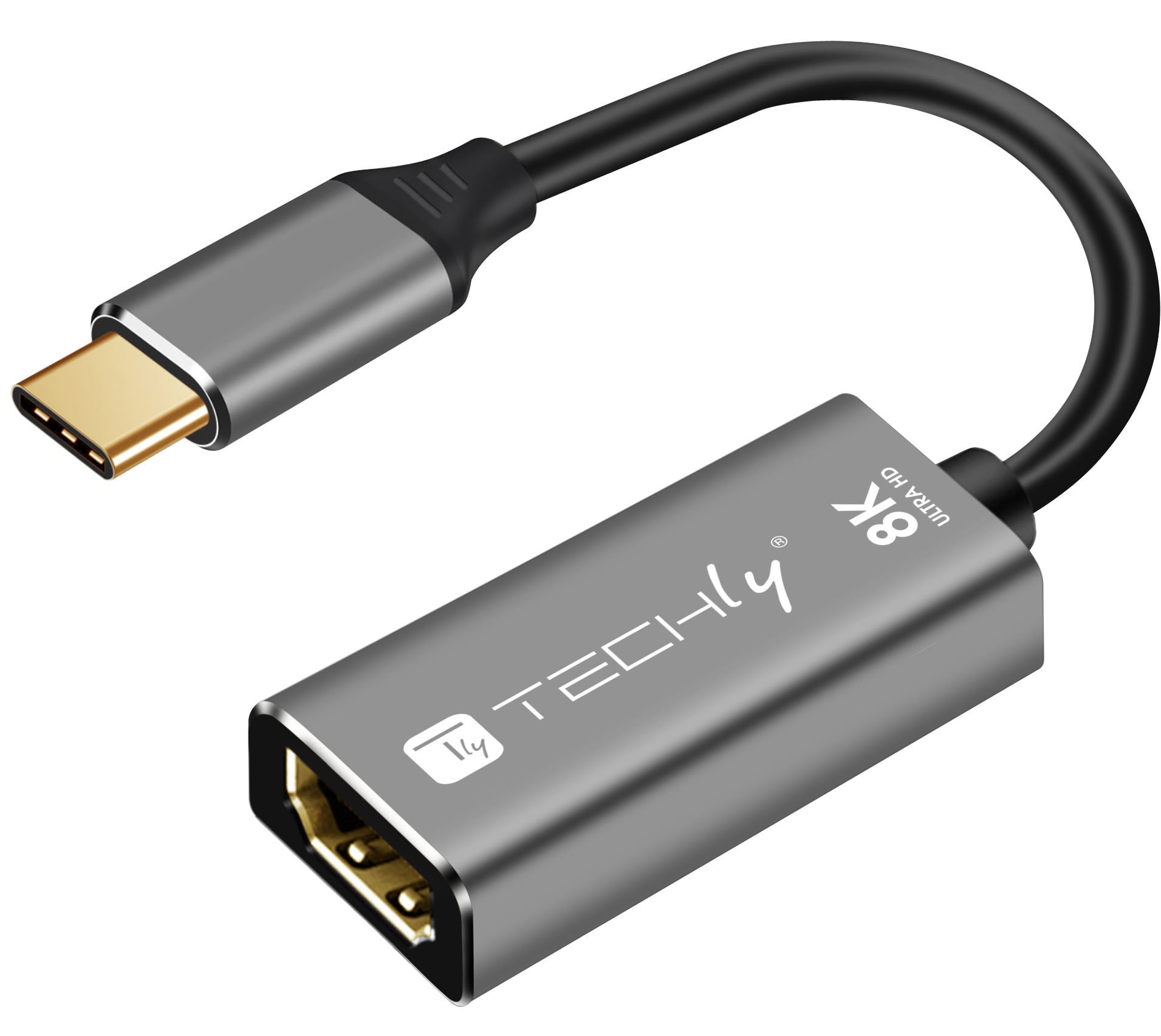 Adattatore USB-C™ 3.2 a HDMI 2.1 8K@60Hz 15 cm - Techly IADAP USBC-HDMI8