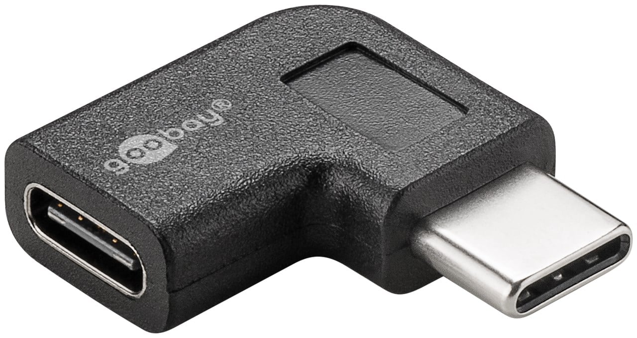 Convertitore Adattatore USB-C™ Maschio / USB-C™ Femmina Angolato - Goobay IADAP USBC-MF90
