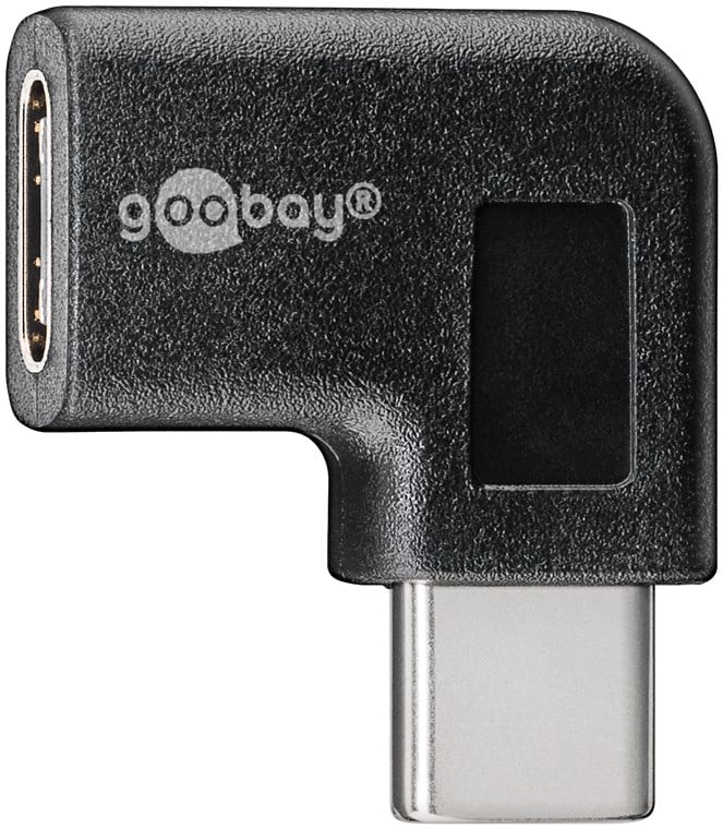 Convertitore Adattatore USB-C™ Maschio / USB-C™ Femmina Angolato - Goobay IADAP USBC-MF90