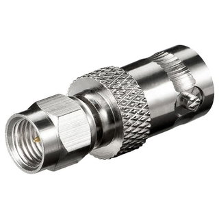 Antenna cable adapter SMA Male to BNC Female - Goobay IADAP WL-SMA2