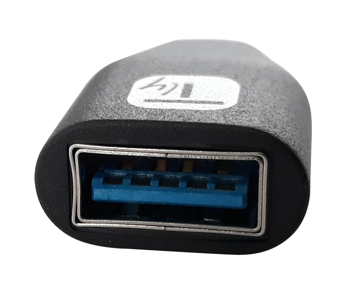 Adattatore Convertitore USB-C™ Maschio a USB-A Femmina OTG Nero - Techly IADAP-USB30-CMAFTY
