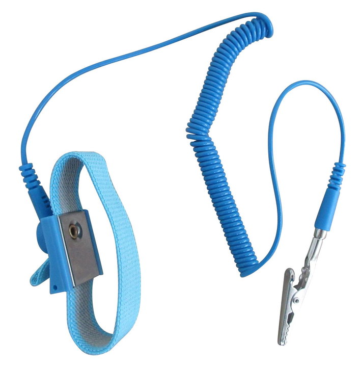 ESD Antistatic Wrist Strap with Grounding Cable - Techly NP IAS-BWS 150TY