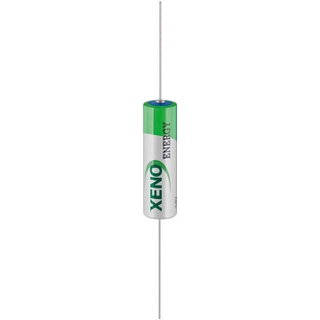 Battery AA (ER14505) Axial 3,6 V 2400mA Lithium Thionyl Chloride - Xeno IBT-KLT-ER505AX