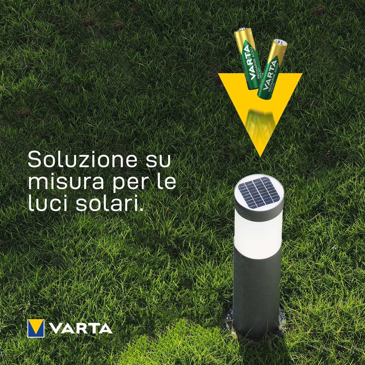 Blister 2 Batterie Ricaricabili Mini Stilo AAA 1000 mAh - Varta IBT-KVR-LR06-210