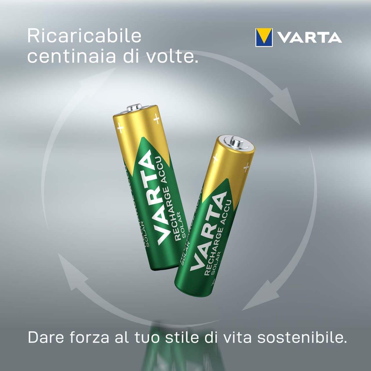 Blister 2 Batterie Ricaricabili Stilo AA 2100 mAh - Varta IBT-KVR-LR06-221