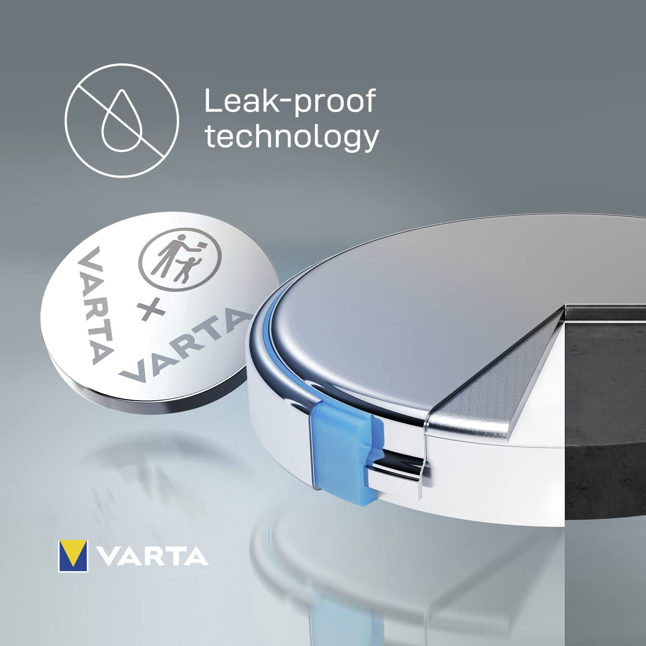 Batteria a bottone Litio CR1220 (blister 1 pz) - Varta IBT-KVT1220