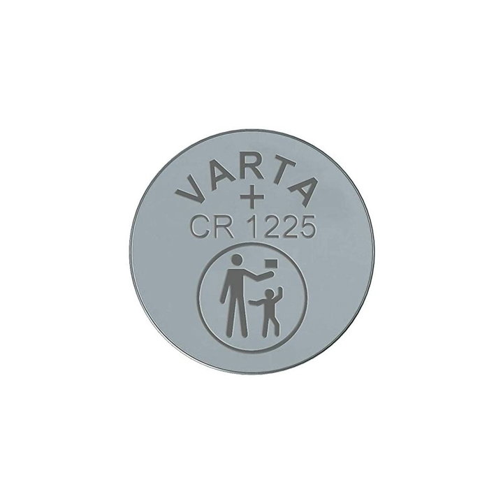 Blister 1 Batteria 3V Litio CR 1225 6225 - Varta IBT-KVT1225