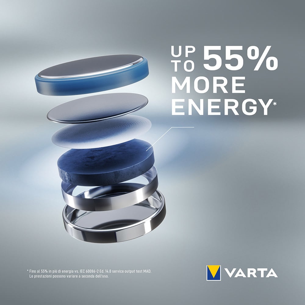 Batteria a bottone Litio CR2016 (blister 1 pz) - Varta IBT-KVT2016