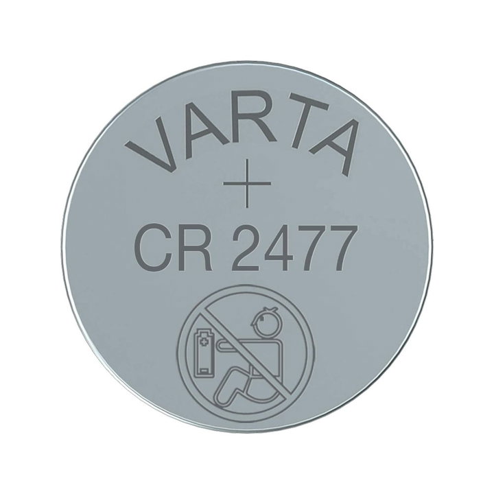 Blister 1 Batteria 3V Litio CR 2477 - Varta IBT-KVT2477