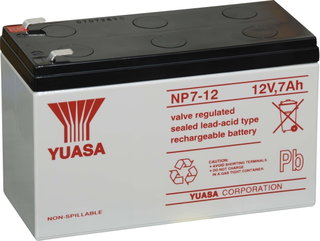 Lead-Acid Battery for UPS 12 V 7 Ah NP7-12 - Yuasa IBT-PS-NP712