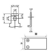 Batteria Piombo-Acido per UPS 12 V 7 Ah NP7-12 - Yuasa IBT-PS-NP712