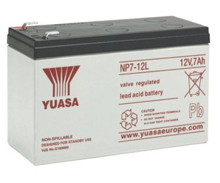 Lead-Acid Battery for UPS 12 V 7 Ah NP7-12L - Yuasa IBT-PS-NP712L