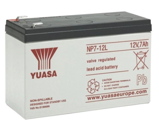 Batteria Piombo-Acido per UPS 12 V 7 Ah NP7-12L - Yuasa IBT-PS-NP712L