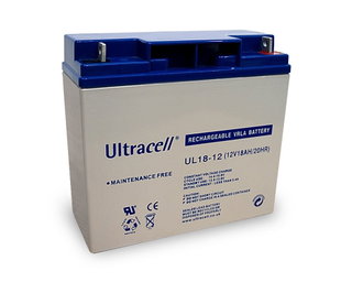 Lead-acid battery 12V 18Ah - Ultracell IBT-PS-UL1812