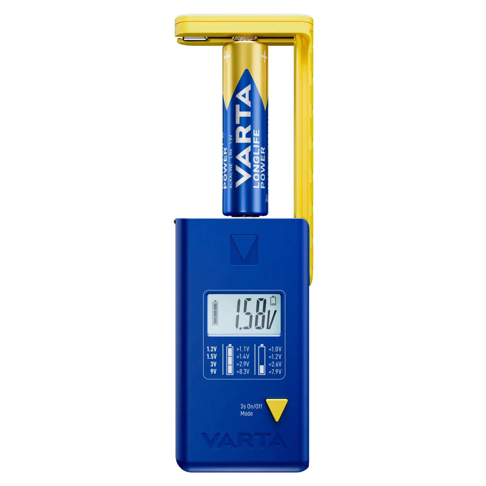 Tester Digitale con LCD Per Batterie - Varta IBT-TESTERLCD1