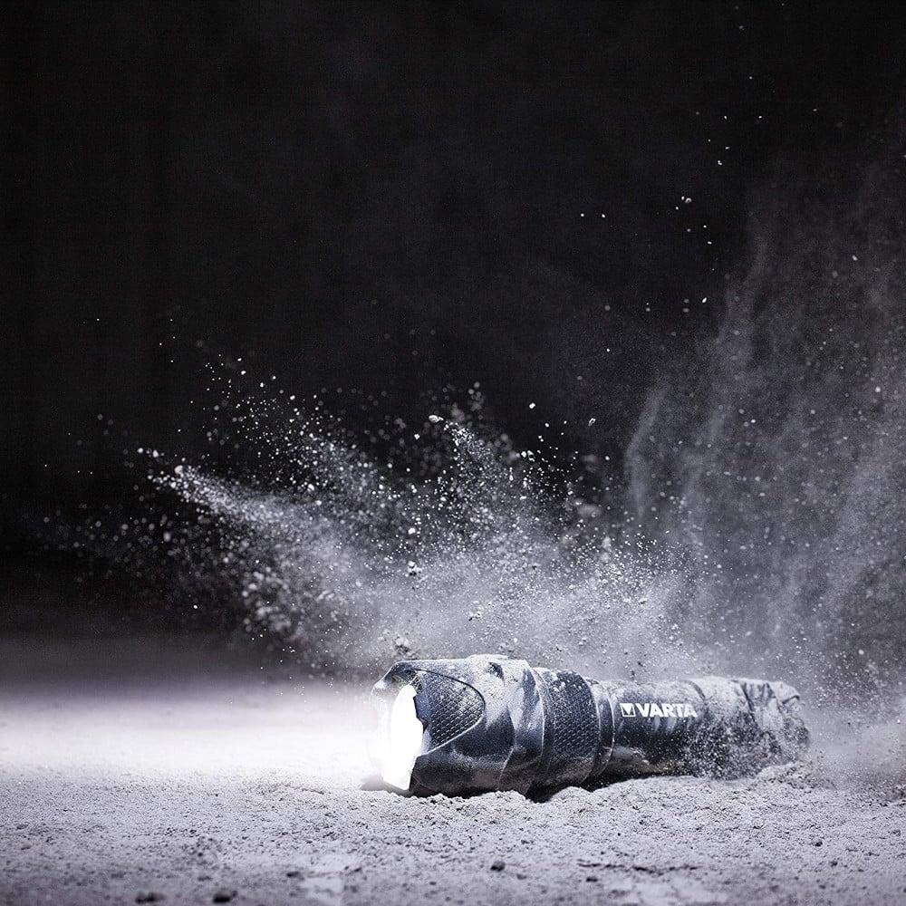 Indestructible LED Flashlight F 10 PRO 300 Lumen IP 67 183 m - Varta IBT-VT 300 IP 67
